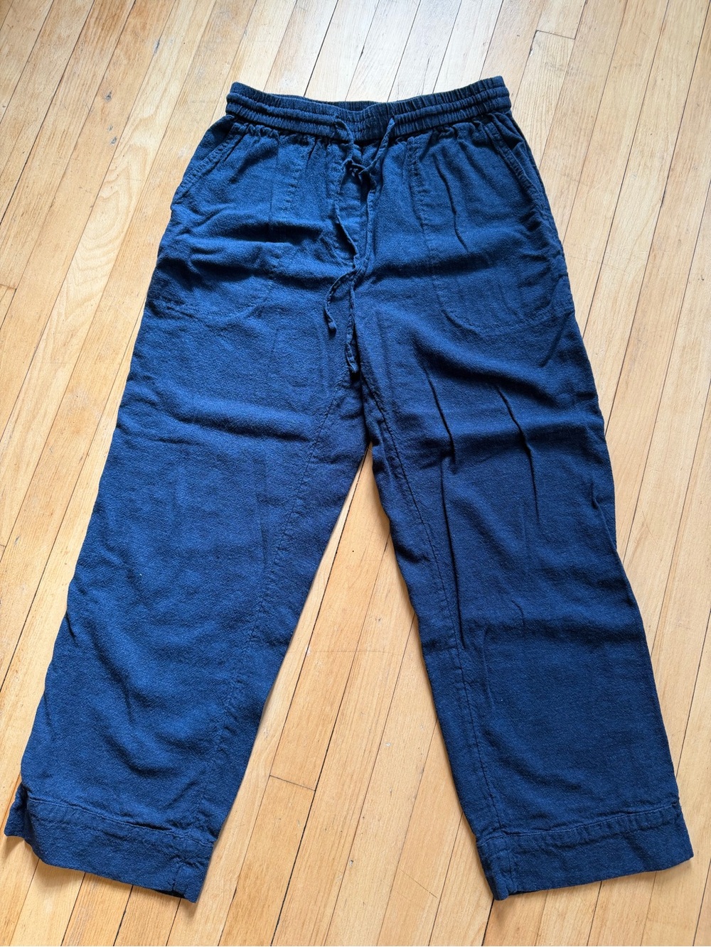Banana Republic Navy Drawstring Sweatpants